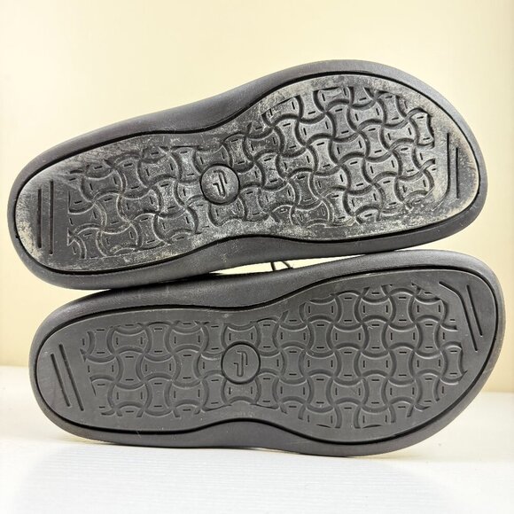 Birkenstock Footprint Brown Leather Oxfords Lace Up Shoes